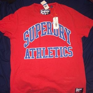 Superdry Short sleeve tshirt red XL